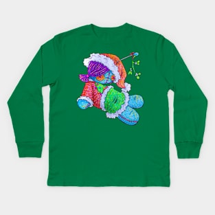 Christmas Spirit Kids Long Sleeve T-Shirt